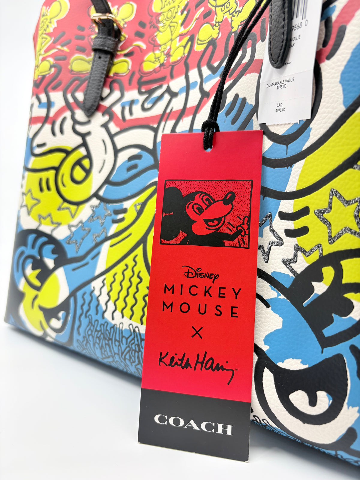 Coach x Disney x Keith Haring Mickey Mouse Tote Bag