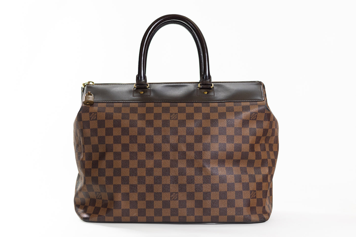 LOUIS VUITTON Greenwich PM  Ebene Damier Boston Bag