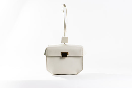 Khaore Leather Top Handle Bag