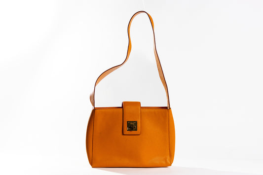 CELINE square box turn lock hobo