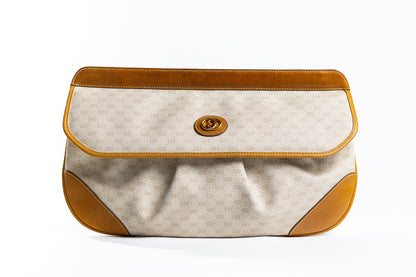 GUCCI CLUTCH Interlocking G Clutch Vintage - From the Late 1980's - Early 1990's Collection -