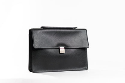 Louis Vuitton Porte-Documents Angara Briefcase Black Leather