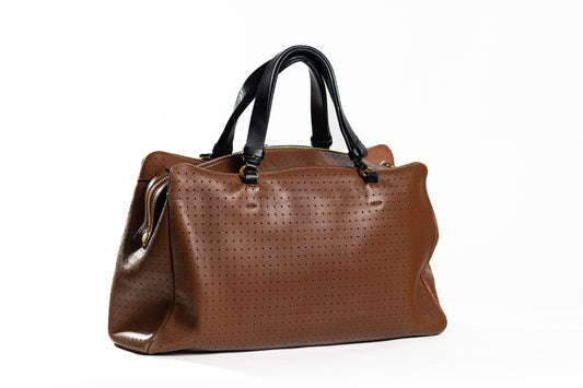 MARNI Textured Leather Handle Bag