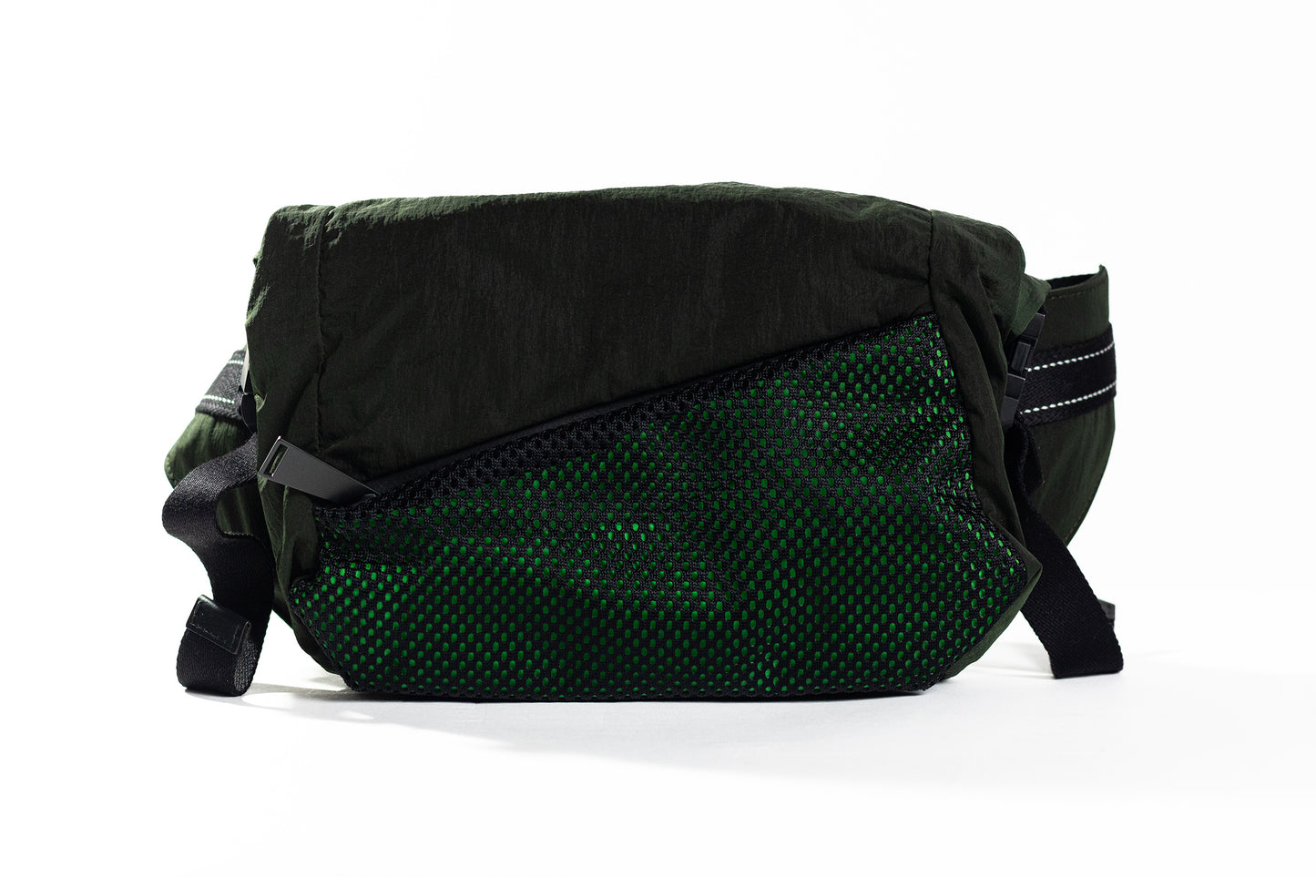 Bottega Veneta Bicolor Technical Nylon mesh belt bag