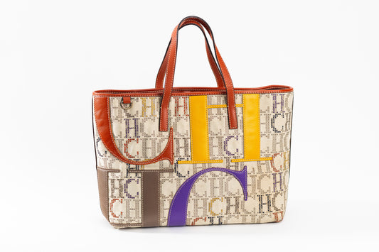 Carolina Herrera Tricolor Handbag