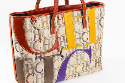 Carolina Herrera Tricolor Handbag