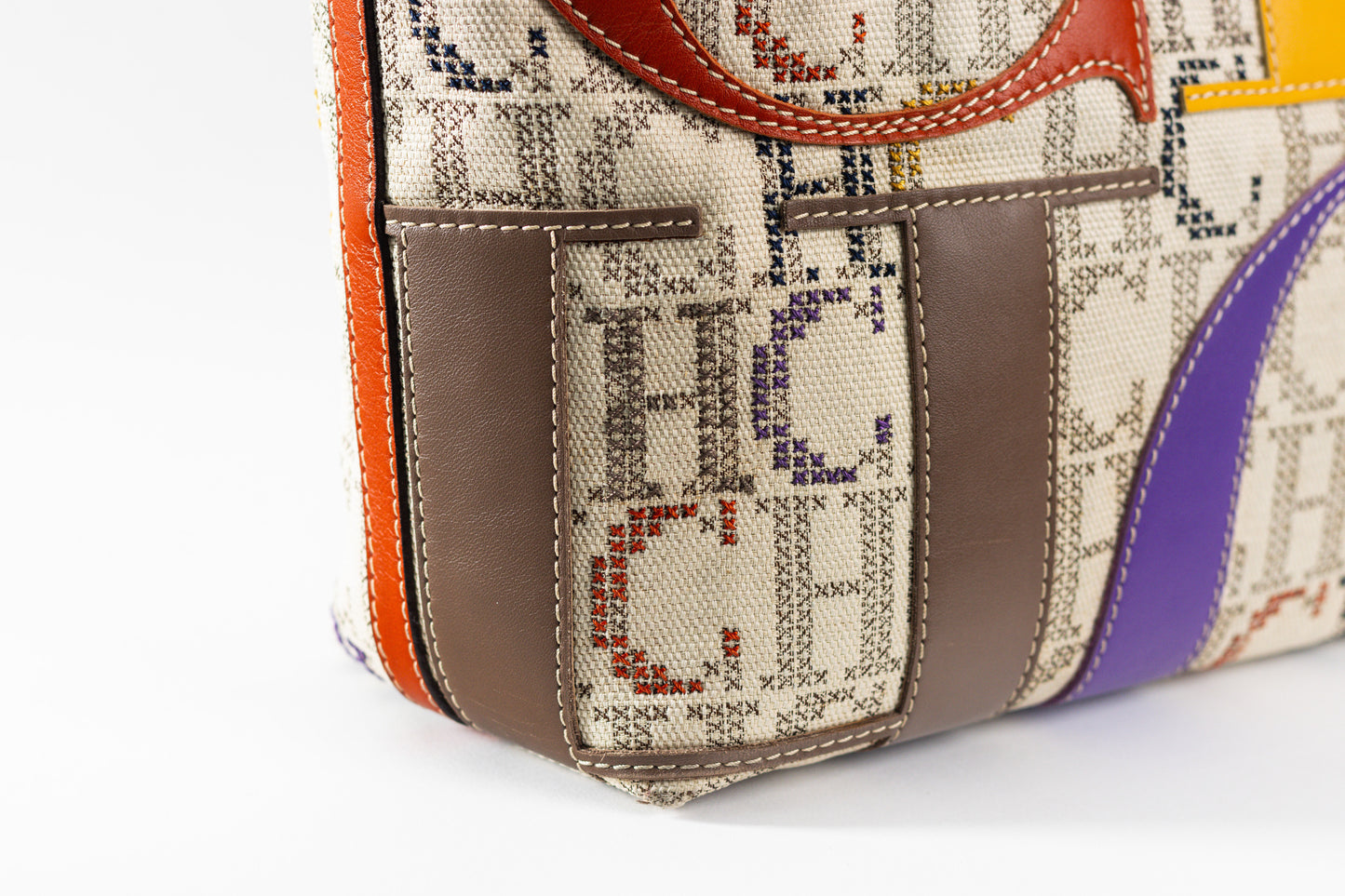 Carolina Herrera Tricolor Handbag