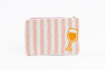 Beaded Aperol Spritz Clutch