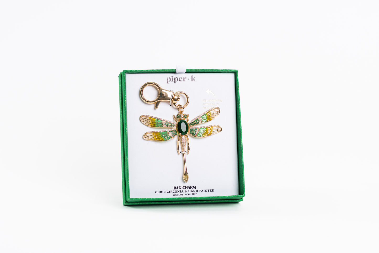 PIPER-K Glitter Keychain