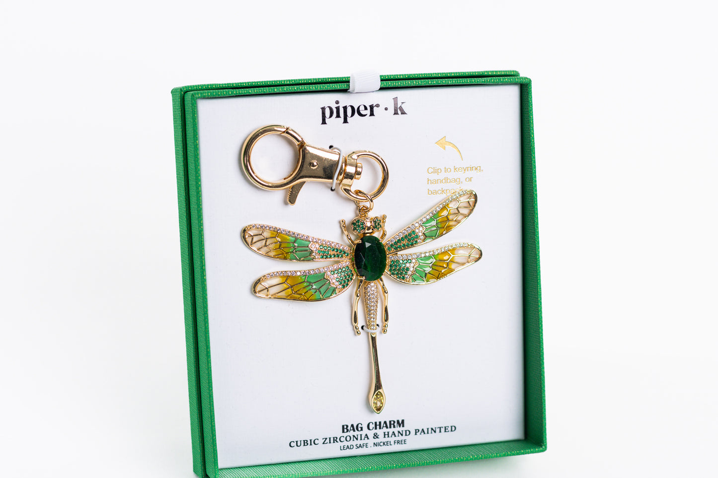 PIPER-K Glitter Keychain