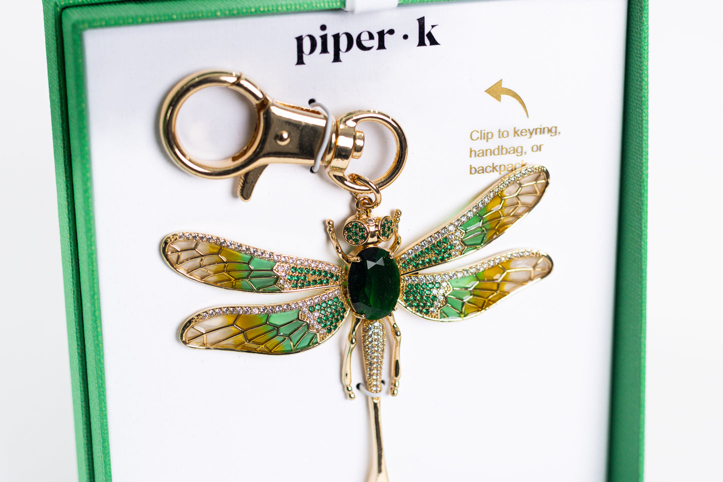 PIPER-K Glitter Keychain