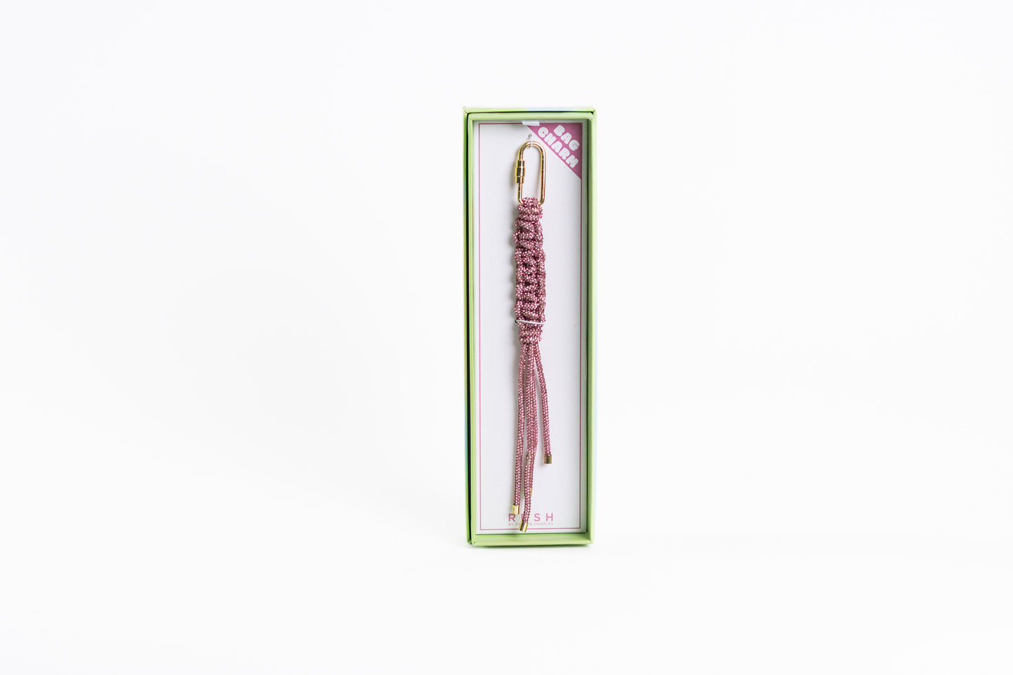 RUSH Glitter Keychain