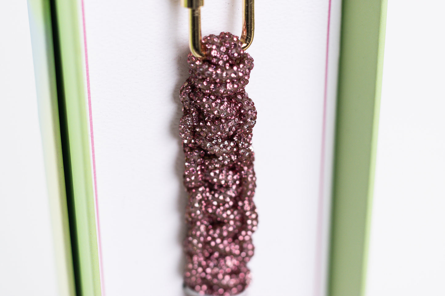 RUSH Glitter Keychain