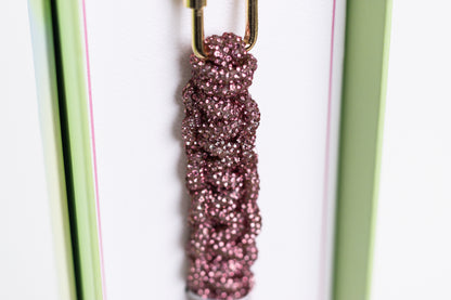 RUSH Glitter Keychain