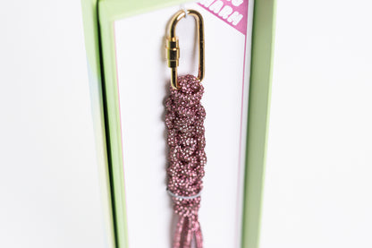 RUSH Glitter Keychain