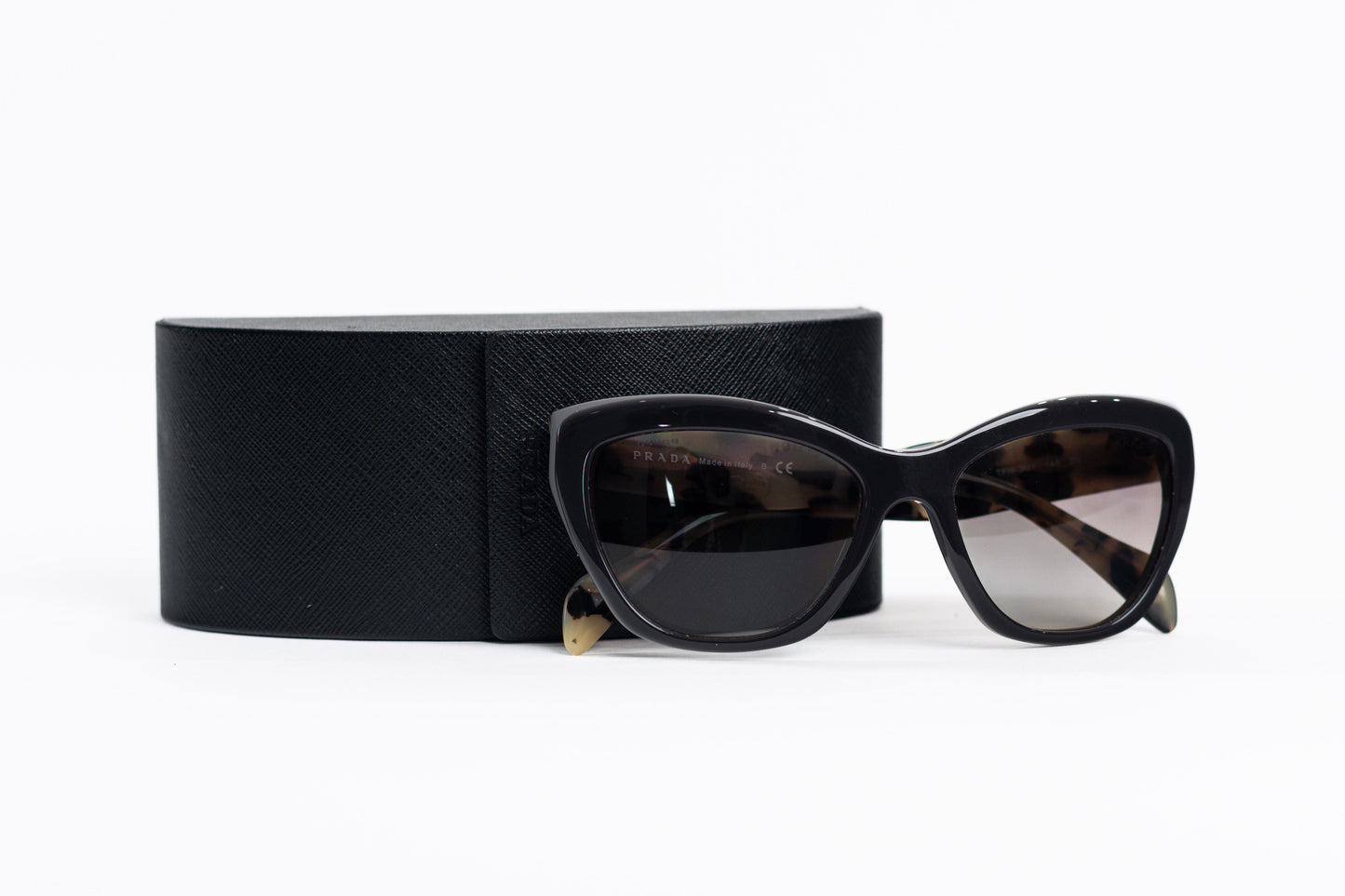 PRADA tortoise cat eye sunglasses