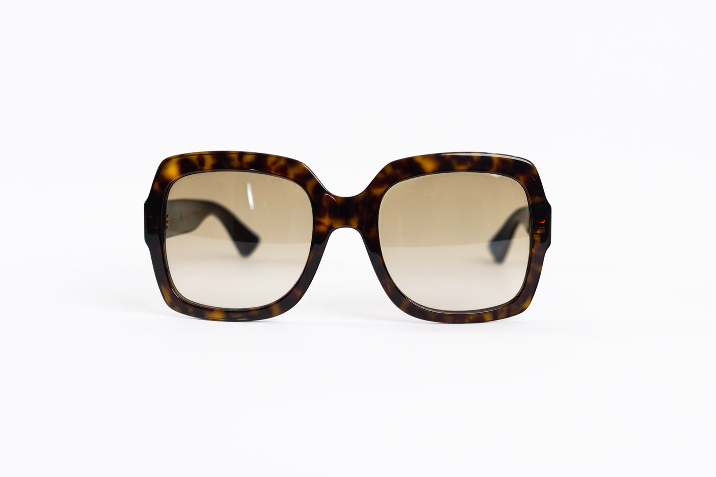 GUCCI Brown and Multicolor Sunglasses