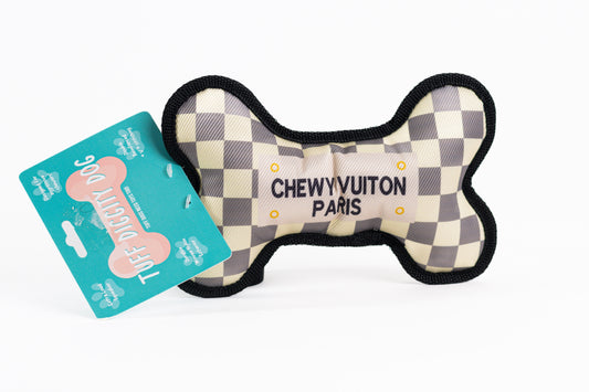 MR BAG Chewy Vuiton Paris Dog Toy