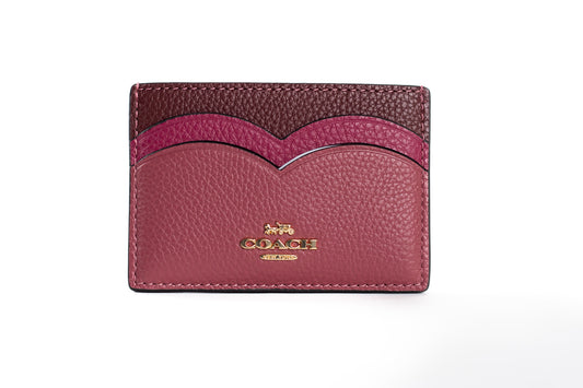 Coach Heart Card Case