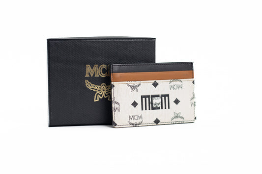MCM Card holder with logo