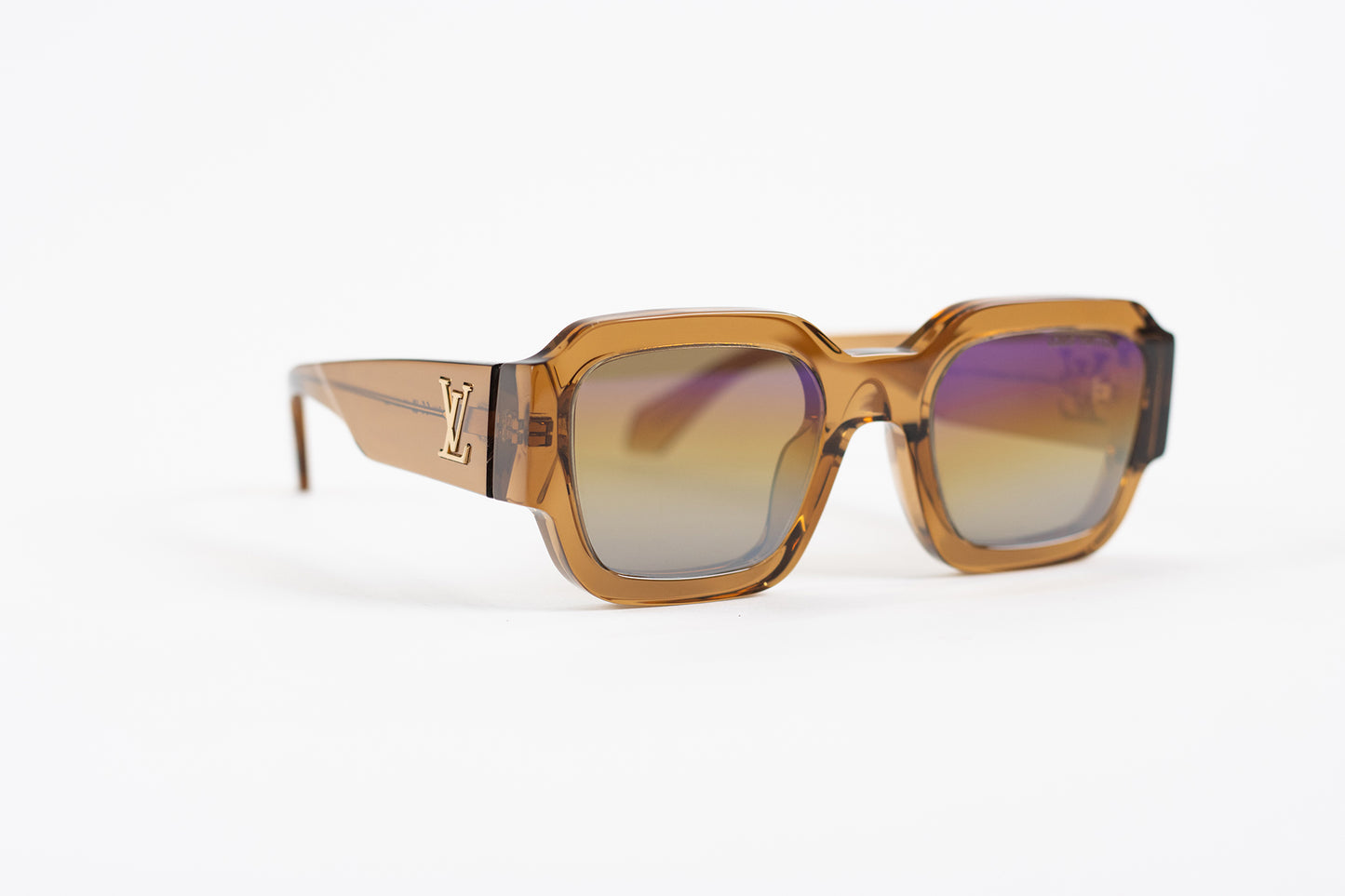 Louis Vuitton Clash Round Square Sunglasses