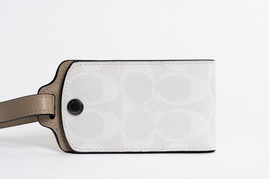 Coach Luggage Tag