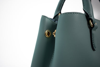 LAUREN Mini Leather Marcy Satchel