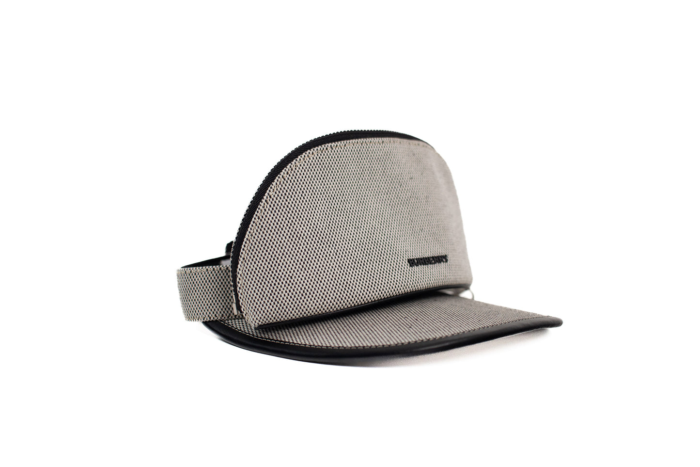Burberry Zip Pocket-Detail Visor Hat