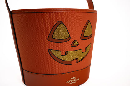 Coach Outlet Trick Or Treat Bucket Halloween Pumpkin