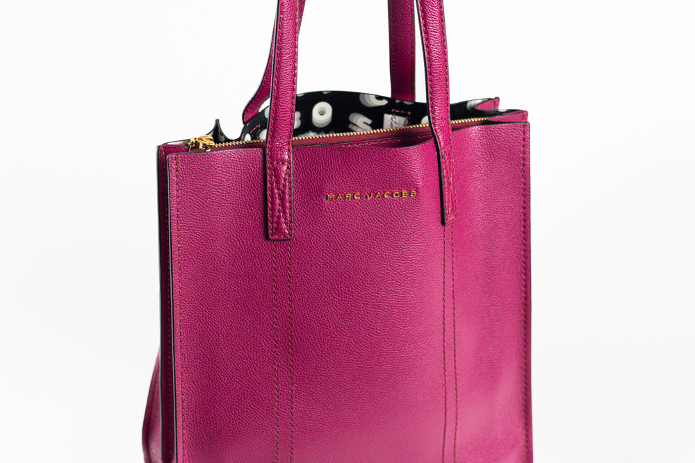 MARC JACOBS Repeat Leather Tote