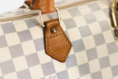 Louis Vuitton Speedy 30 Damier Azur