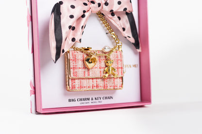 PIPER - K Glitter Keychain