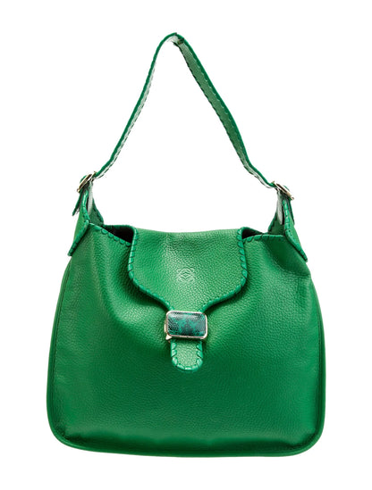 LOEWE Lizard-Trimmed Granada Bag