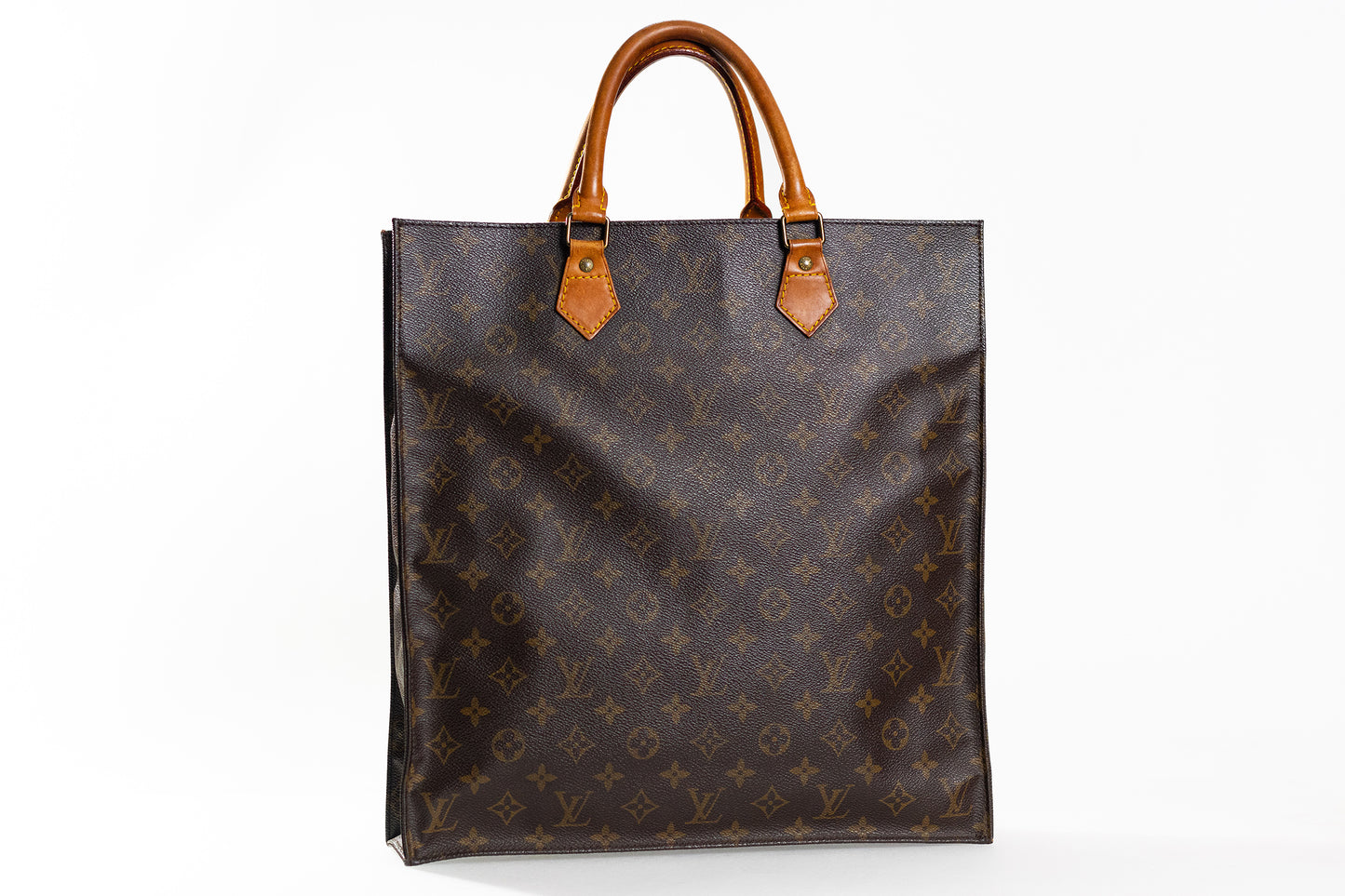 LV Sac Plat monogram handbag tote bag