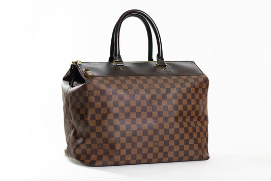 LOUIS VUITTON Greenwich PM  Ebene Damier Boston Bag