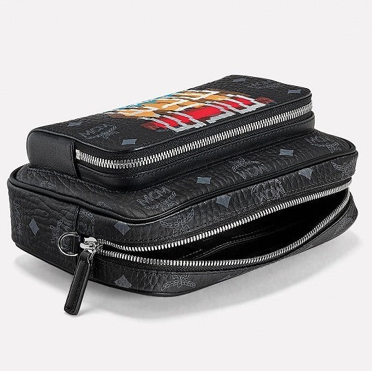 MCM Leather Crossbody Bag