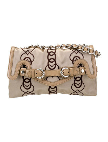 Moschino Satin Top Handle Bag