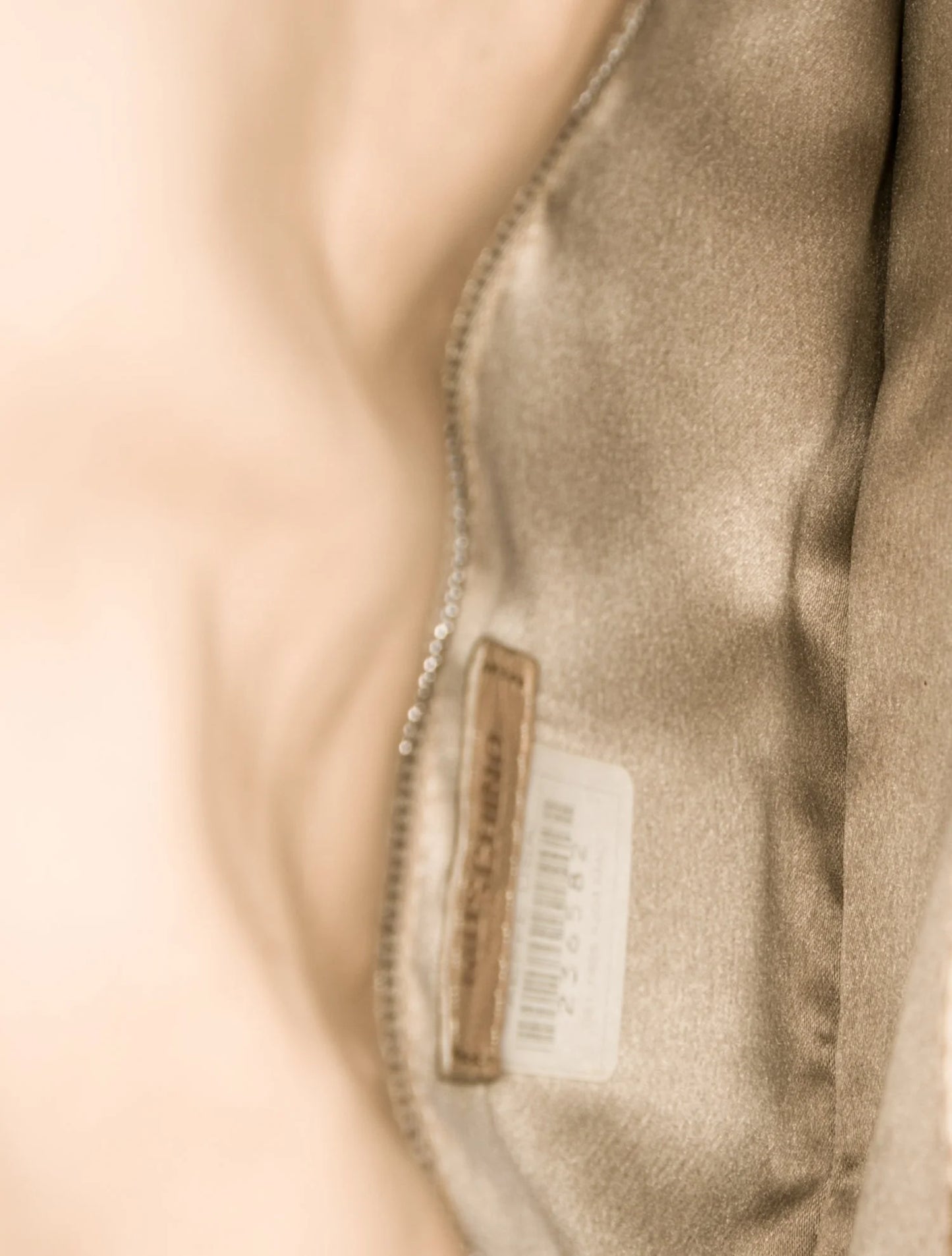 Moschino Satin Top Handle Bag