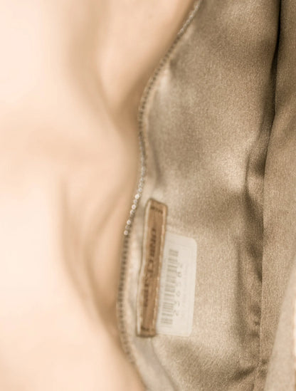 Moschino Satin Top Handle Bag