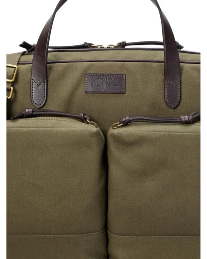 POLO RALPH LAUREN ZIP POCKETS MESSENGER BAG