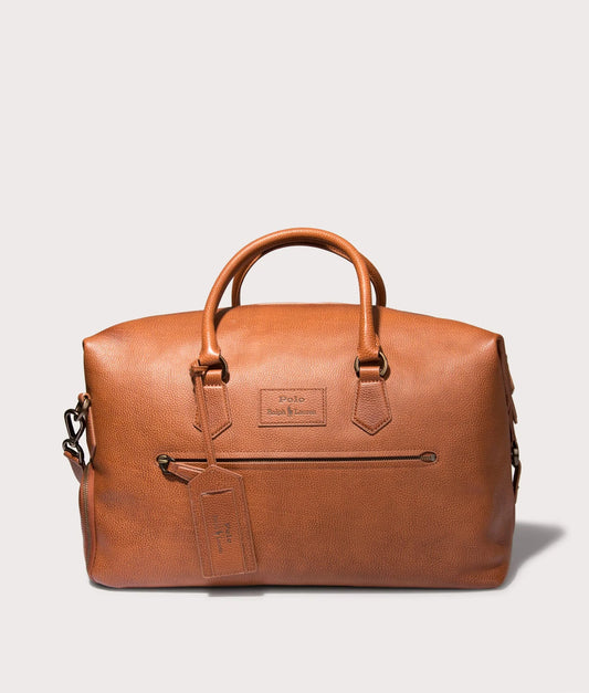 Polo Ralph Lauren Pebbled Leather Duffel
