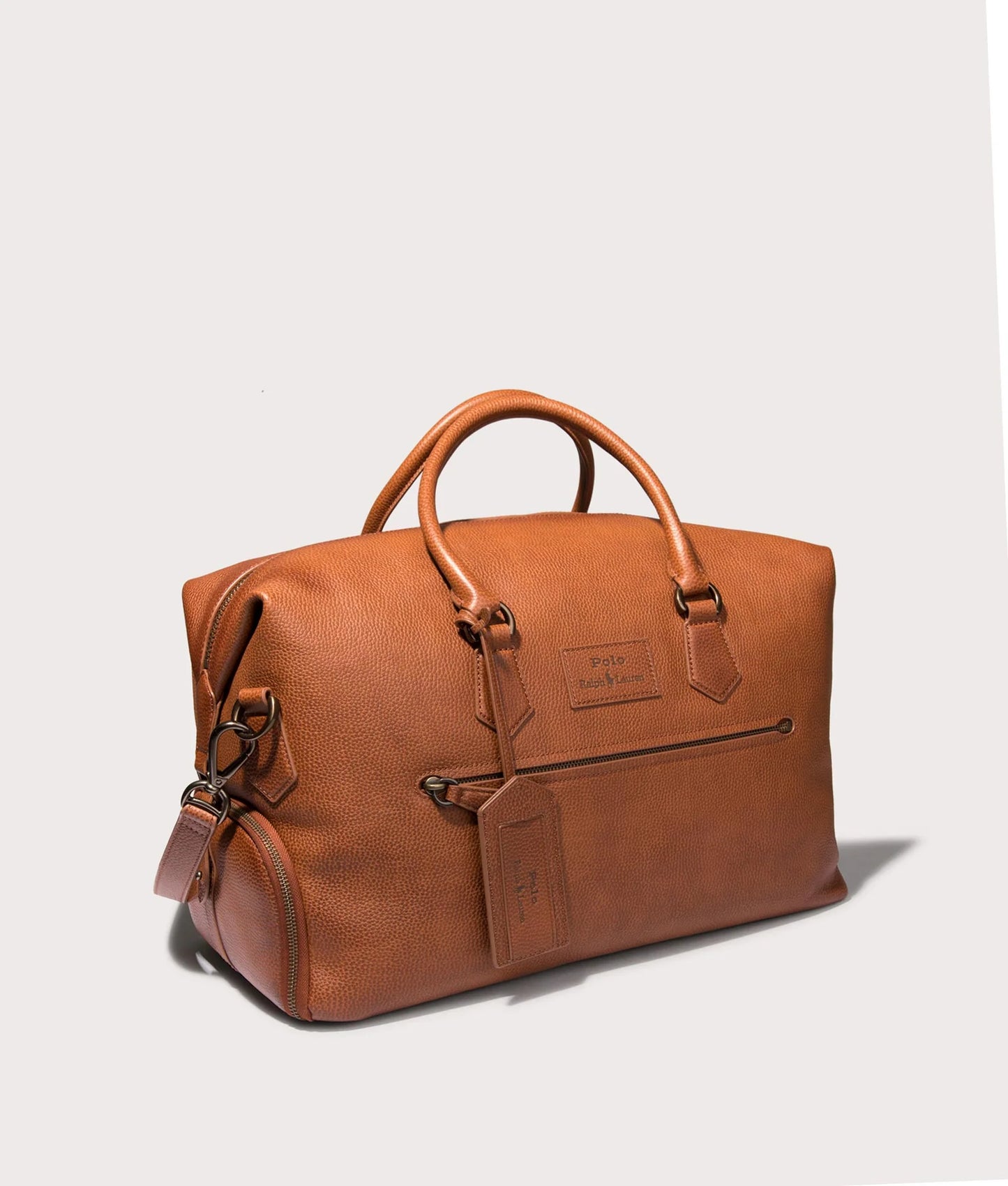 Polo Ralph Lauren Pebbled Leather Duffel