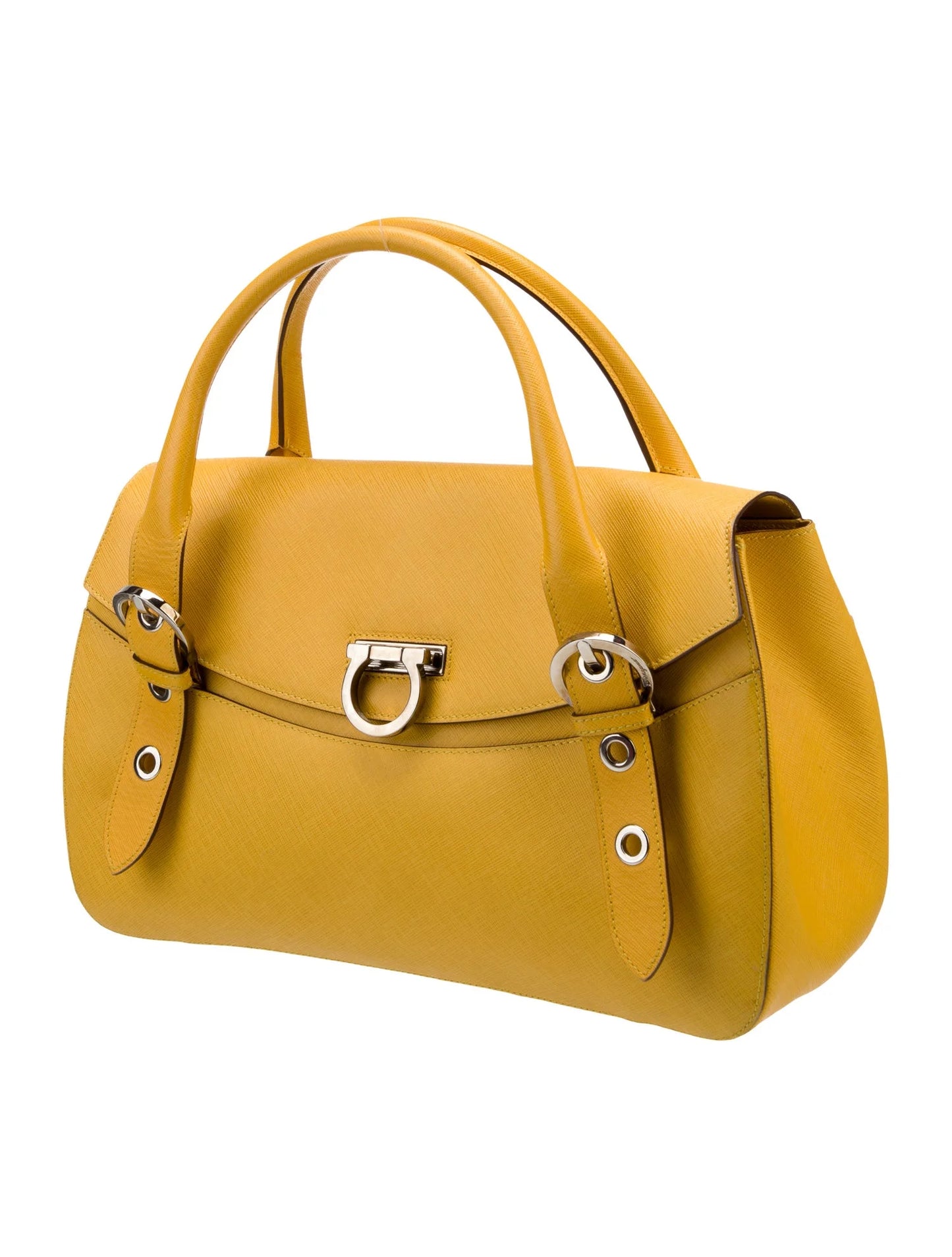 Salvatore Ferragamo Gancio Top Handle Bag