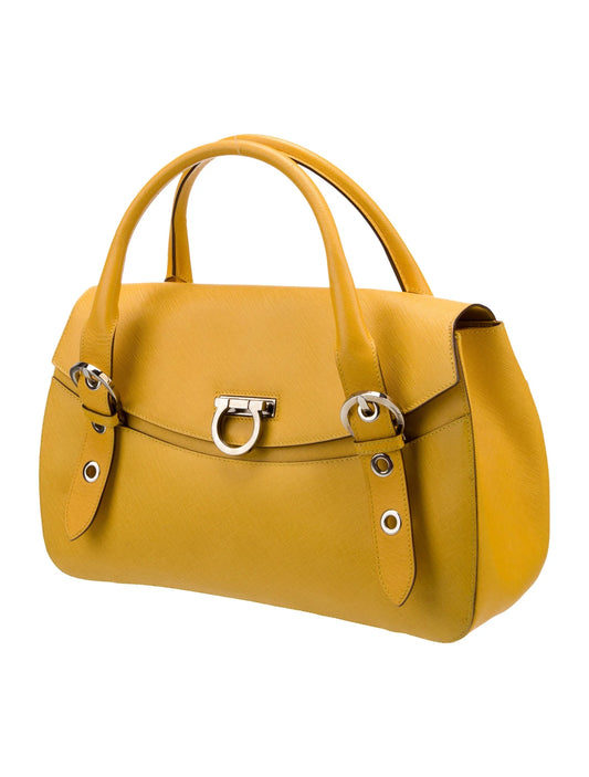 Salvatore Ferragamo Gancio Top Handle Bag
