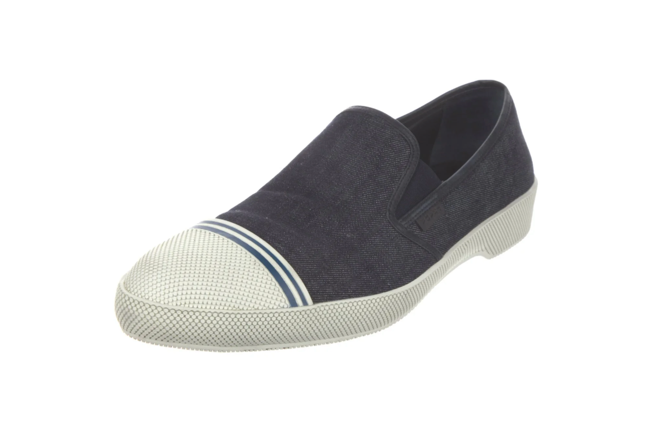 PRADA Colorblock Pattern Loafer Sneakers