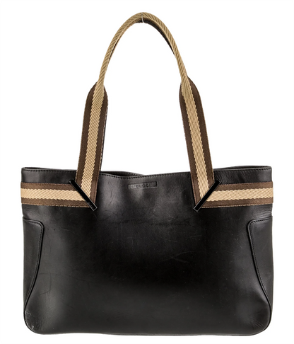 GUCCI Leather shoulder bag Vintage