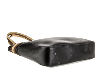 GUCCI Leather shoulder bag Vintage