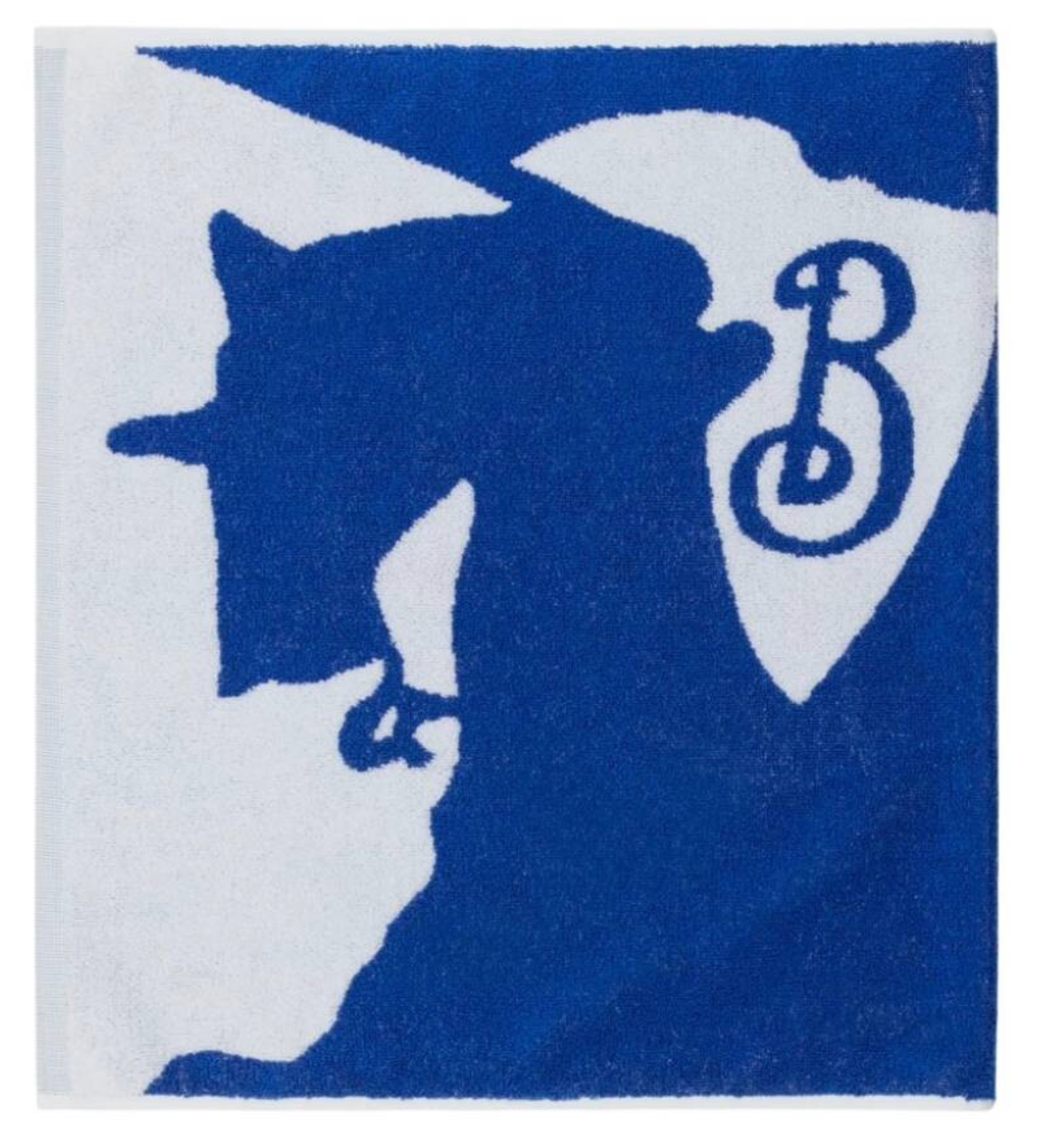 Burberry Equestrian Knight Logo Cotton Towel