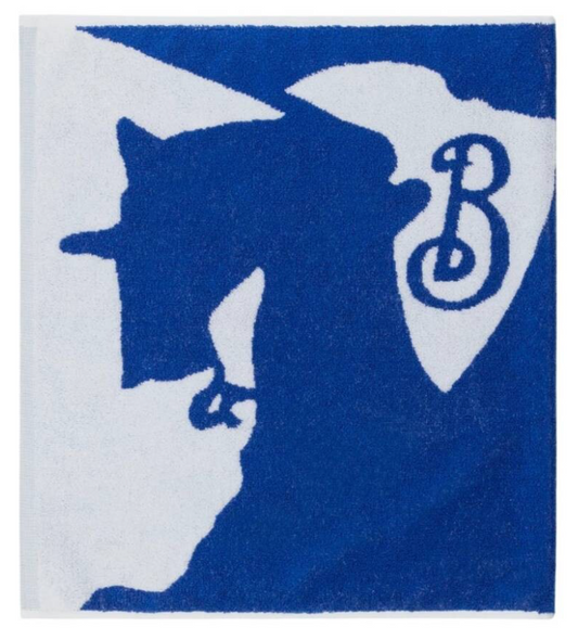 Burberry Equestrian Knight Logo Cotton Towel