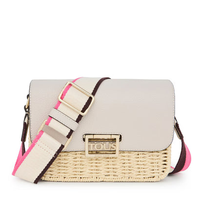 TOUS raffia Legacy Summer bag